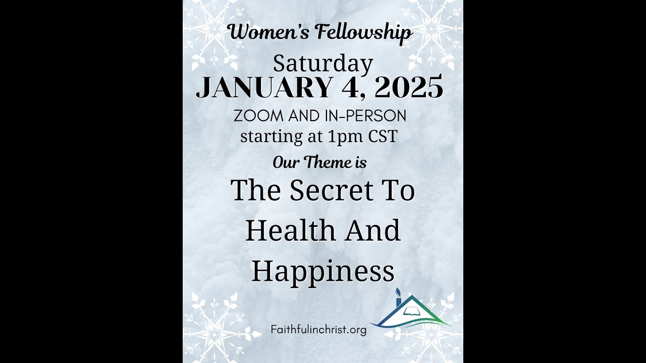 Secret To Health And Happiness